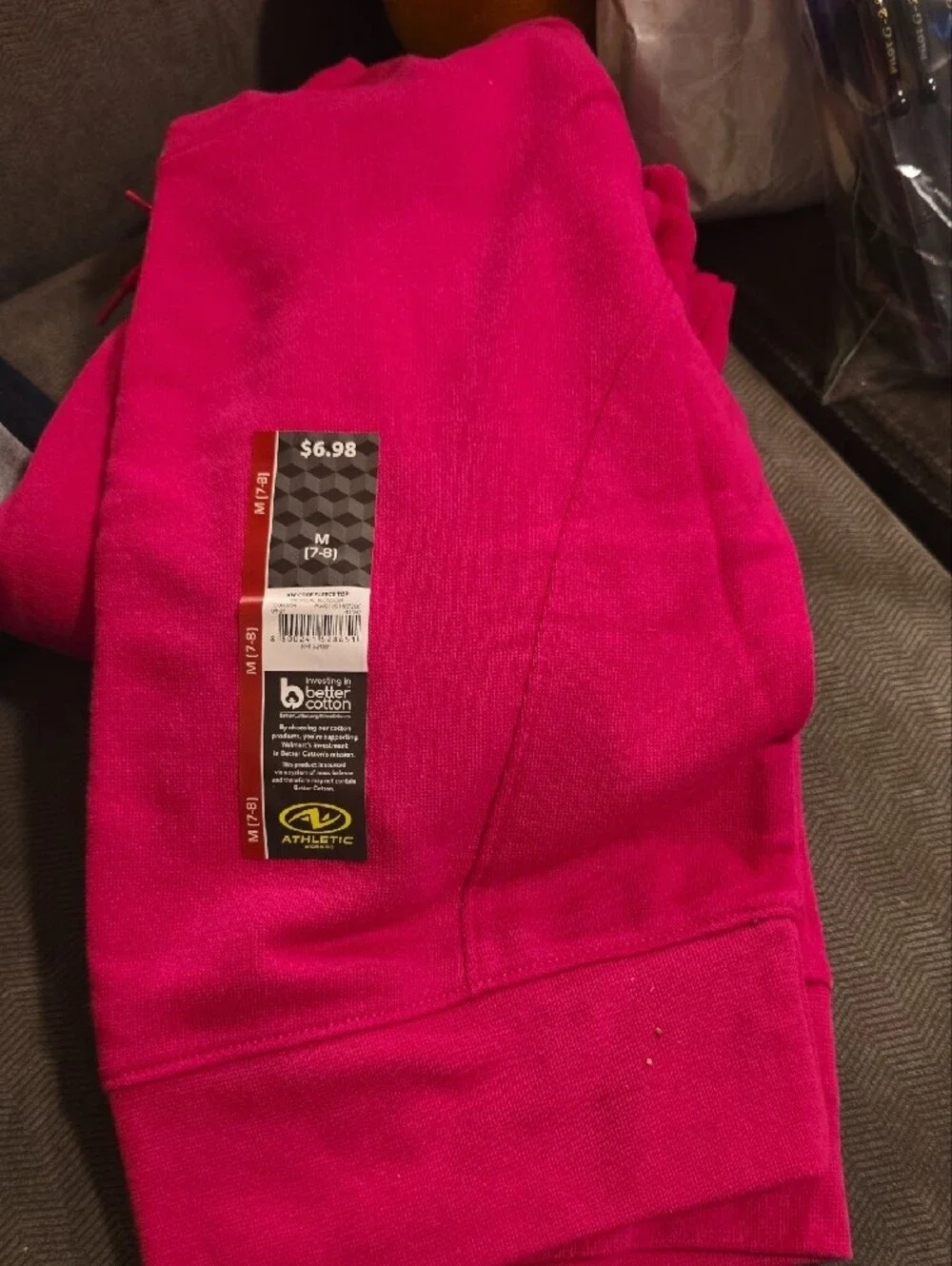 Athletic Works Hot Pink Kids Sweatshirt & Joggers Set